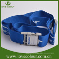 Custom Adjustable Polyester Cross Luggage Strap Belt For Safe